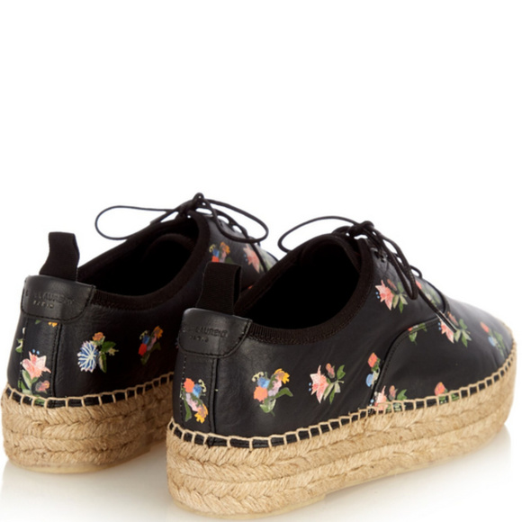 Saint Laurent Shoes - Saint Laurent floral espadrilles. Size 41 YSL